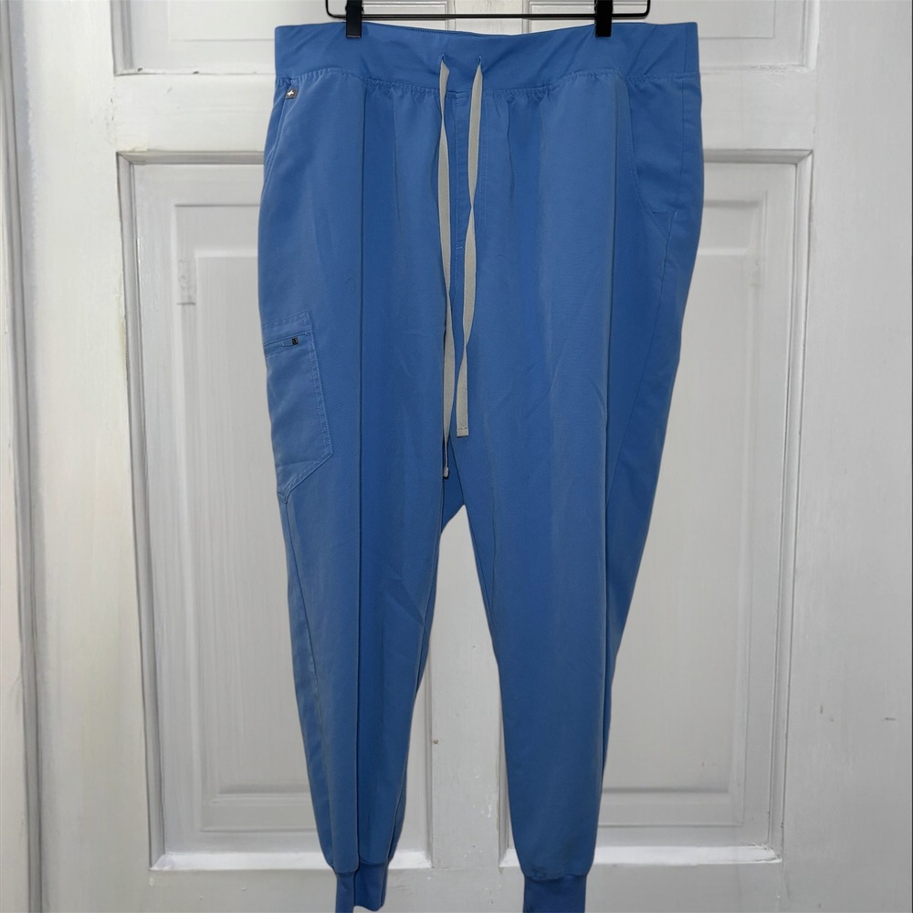 FIGS Scrub Pants Zamora Joggers Womens 3XL Technical Collection Blue - Picture 4 of 13